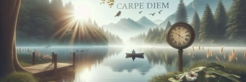 Carpe Diem Gedicht » Die Kunst, den Tag zu genießen