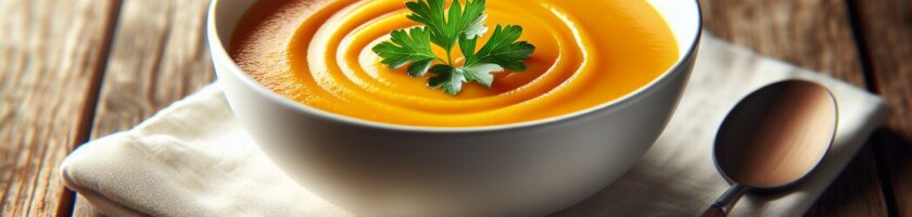 Cremige Butternut Kürbis Suppe Rezept